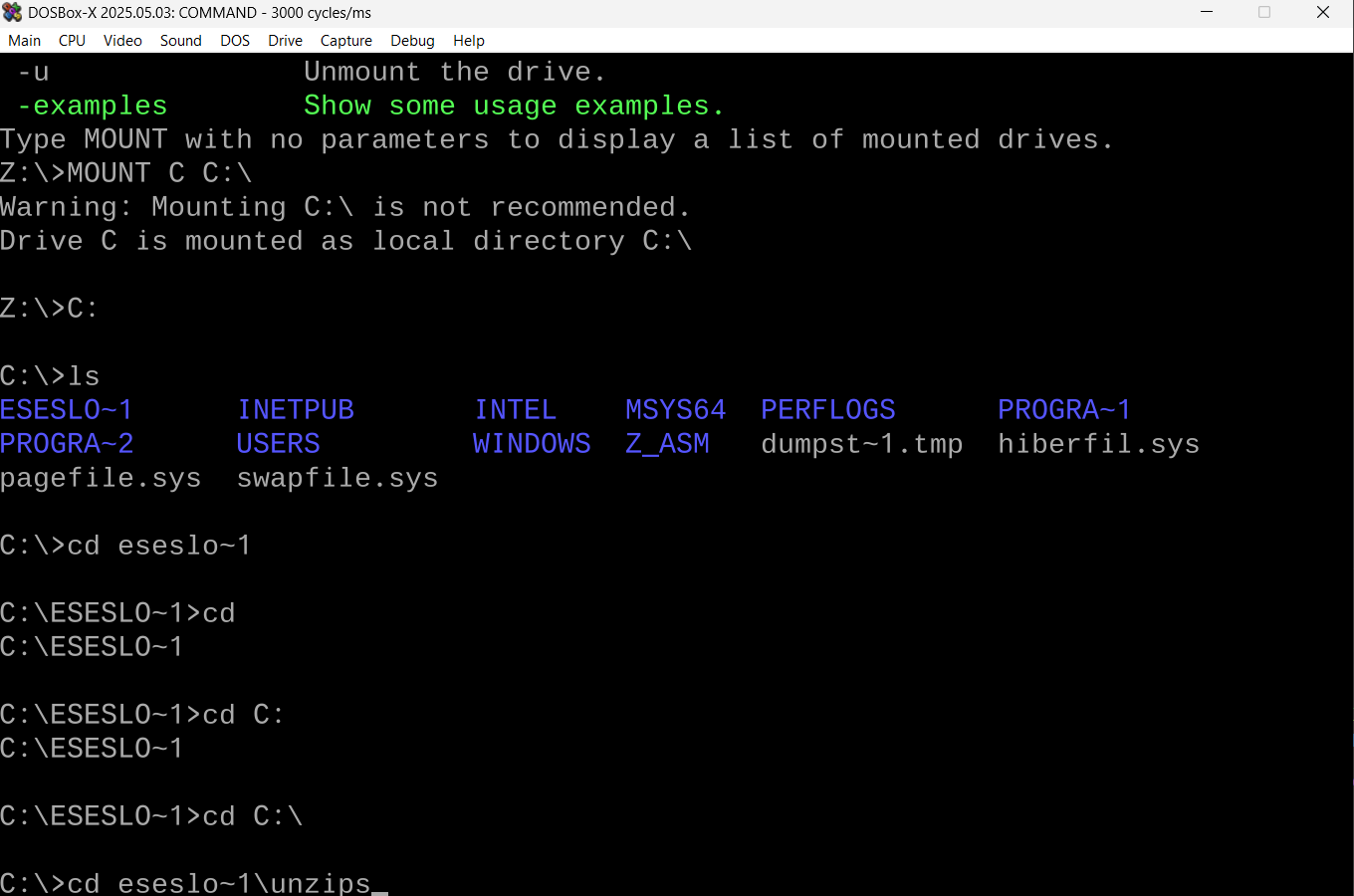 Location of my games